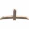 Ekena Millwork Bellingham Smooth Timber Gable Bracket, Douglas Fir, 60"W x 27"H x 3 1/2"D x 5 1/2"F, 11/12 Pitch GBW060X27X0406BEL00SDF - alternate 5